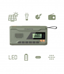 P&auml;ikesepatarei ja d&uuml;namoga raadio Manta RDI401G