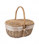 Piknikukorv WILLI STRIPE 40x32xH17/40cm