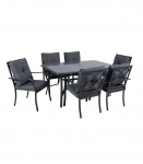 Aiam&ouml;&ouml;blikomplekt BOSLER laud ja 6 tooli