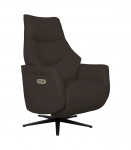 Tugitool DAYANA elektriline recliner 74x84xH115cm, pruun nahk