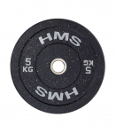 HTBR05 OLYMPIC PLATE - BUMPER 5 KG HMS (grey)