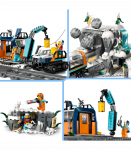 LEGO City Maadeavastajate arktika ekspressrong