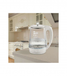 Maestro MR-052 Electric glass kettle 1.7 L (MR-052-WHITE) White