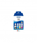 Epson Ink 102 EcoTank 4-colour 4colour Multipack (C13T03R640)
