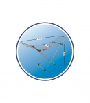 Clothes Dryer Vileda Aluminium 100