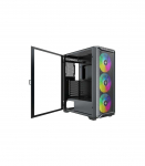 Case|XILENCE|ATX/micro ATX/Mini-ITX|Black|Midi Tower|PC|XG161