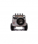 Battery-powered car JH-102 White 4x4