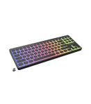 Genesis Thor 430 TKL Gaming Keyboard Wireless Bluetooth US Linear Black