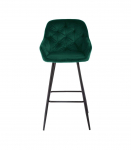 Baaritool BRITA 53x55xH109cm, roheline samet