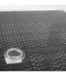 Laud WICKER 73x73xH71cm, tumepruun