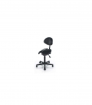Stool for Master with Backrest Master Massage, black
