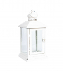 Latern DEIA 13x13xH27cm, valge