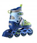 NJ1828A BLUE-GREEN SIZE S(31-34)  IN-LINE SKATES NILS EXTREME