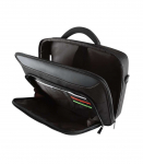 Targus CN418EU Clamshell Laptop Bag Briefcase Black/Red 17-18 " Shoulder strap