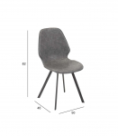 Tool HELENA 46,5x53xH87cm, hall