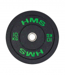 HTBR10 OLYMPIC PLATE - BUMPER 10 KG HMS (green)