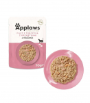 APPLAWS Tuna Fillet with prawn in broth - wet cat food - 70g