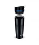 Termotass 360ml Manq Lamart LT4050, must/sinine