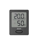 Duux Sense Black LCD display Hygrometer + Thermometer
