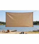 Sun Shade sail 4x2 m rectangle, beige