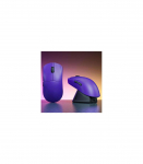 LEOBOG GM3 Purple Mouse with Charging Dock