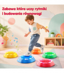 WOOPIE Interactive Balance Stones with Sound and Light 5 pcs.