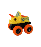 Triceratops Friction Drive Vehicle Yellow