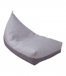 Kott-tool MITSU-MITSU, 130x80x20/70cm, tumehall/helehall h&otilde;bedaga, 50%puuvill, 50% pol&uuml;ester, kangas 304/305.