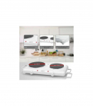 Lauapliit 2 plaadiga Bomann DKP5028CB, valge