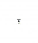 Diivanilaud TIFFANY A must/roheline 50 cm