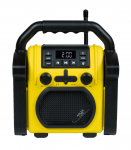 Adler Construction radio with Bluetooth AD 1911 AUX in Bluetooth Black/Yellow
