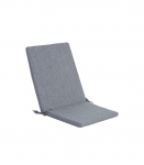 Toolikate seljatoega SIMPLE GREY 42x90x3cm, hall, 100%pol&uuml;ester, kangas 757