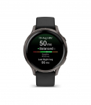 Garmin Venu 4 3.05 cm (1.2") AMOLED 41 mm Digital 390 x 390 pixels Touchscreen Black Wi-Fi GPS (satellite)