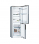 Bosch Serie 4 KGV33VLEA fridge-freezer Freestanding 289 L E Stainless steel