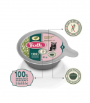 FOLK Kitten Delicate turkey dish - wet cat food - 85g