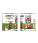 JOHN DOG Good Form Rich in horse - wet dog food - 800g