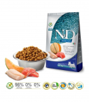 FARMINA N&D Ocean Dog Salmon, Cod, Cantaloupe, Melon Adult Mini - dry dog food - 2.5 kg