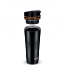 Termotass 360ml Manq Lamart LT4051, must/oranž