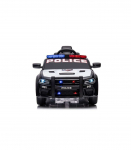 Battery-powered car Dodge Charger Police White and Black
