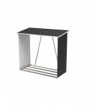 Firewood Storage Shed, 163x83x154 cm