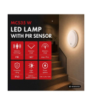 LED lamp with motion PIR sensor MCE535 W