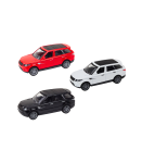 Passenger Car 1:36 Drive Metal Black White Red
