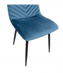 Tool BRIE 45x53xH89cm, sinine samet