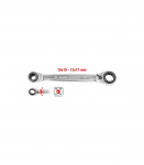 Silmusnarre 10x19mm-13x17mm 4in1 GEARplus, KS Tools