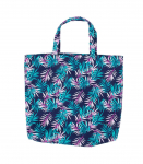 Kott MY BAG 48x44cm, sangadega, lehed, 20% puuvill, 80% pol&uuml;ester, kangas 336