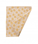 Laudlina GLORY 142x260cm, kuldsed j&otilde;ulut&auml;hed, 100% pol&uuml;ester, kangas 567