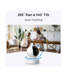 Reolink E Series E330 PTZ 5 MP 4mm/F1.6 Micro SD, Max. 512 GB