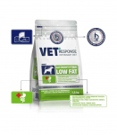 VET RESPONSE Gastrointestinal Low fat - dry dog food - 1,6kg