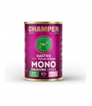 CHAMPER Gastro Monoprotein Salmon - wet dog food - 400g