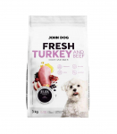John Dog ADULT FRESH TURKEY & BEEF Karma sucha dla psa 3kg